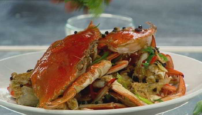Riz aux crabes épicés